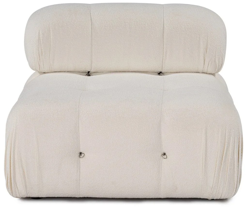Sofá 1 Lugar Bubble – Branco – 95x95x75 cm