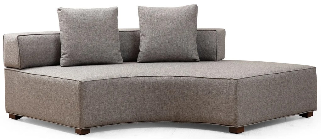 Sofá de Canto Gondol – Cinzento – 380 cm x 105 cm x 70 cm