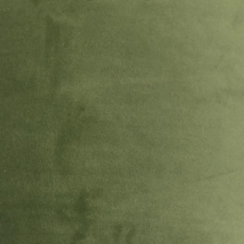 Abajur de veludo verde 50/50/25 com interior dourado