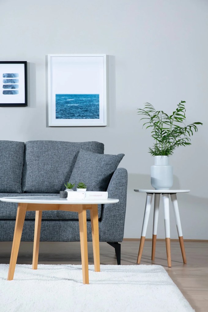 Sofá de Canto Tempo – Cinza Escuro – 300 cm x 83 cm x 90 cm