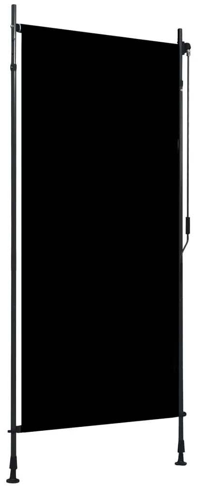 vidaXL Estore de rolo para exterior 100x270 cm antracite