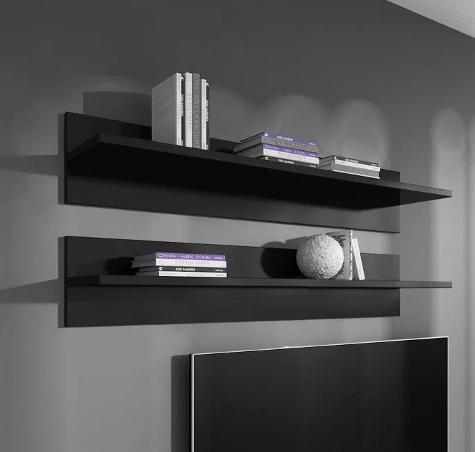 Conjunto de 2 Prateleiras de Parede Pinheiro da Bemposta – 100x20 cm –