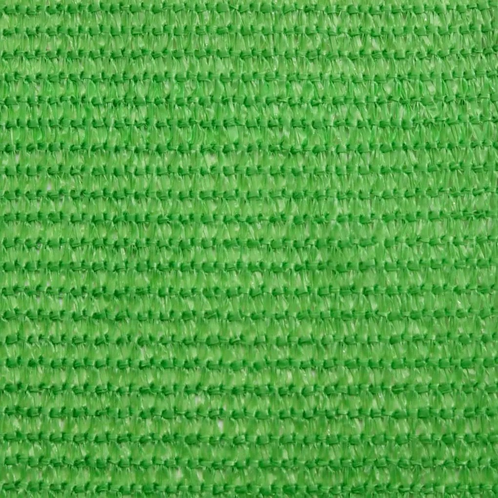 Para-sol estilo vela 160 g/m² 2,5x2,5 m PEAD verde-claro