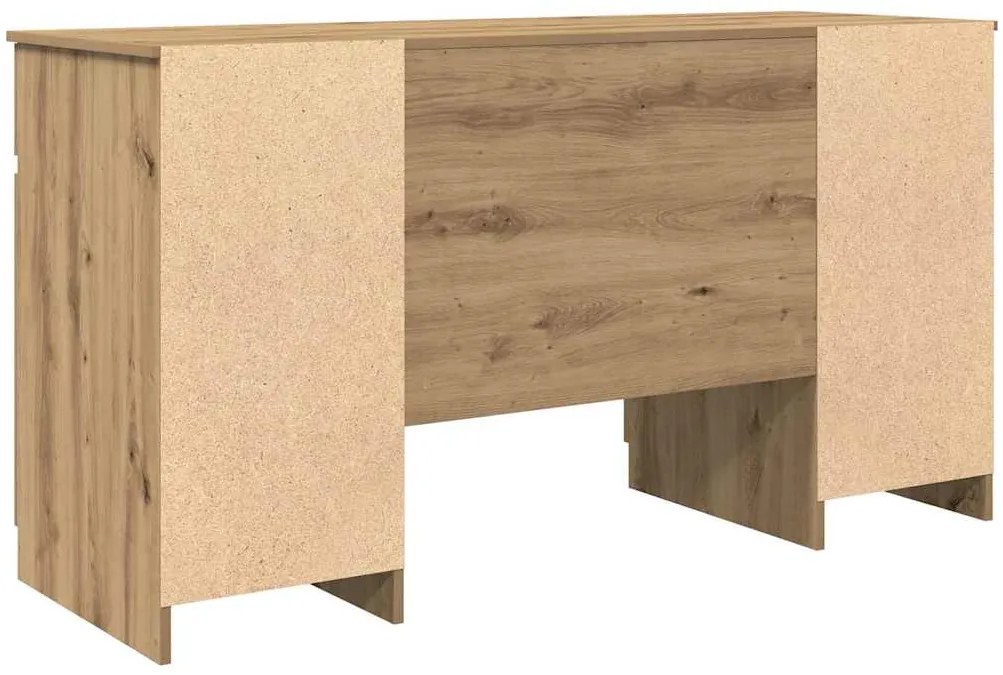 Mesa vidaXL Artisan Carvalho 140x49x76 cm Madeira de engenharia