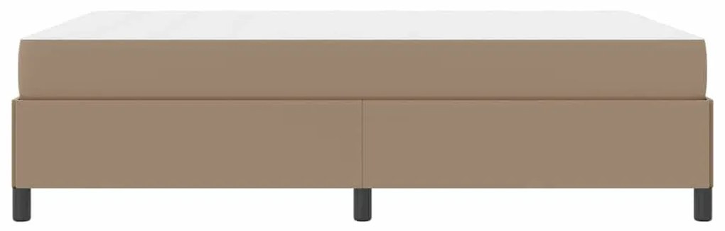 Estrutura de cama com colchão Cappuccino 140 x 190 cm