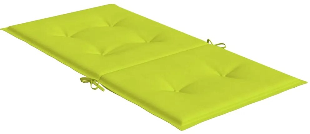 Almofadões lombares p/ cadeiras jardim 4pcs oxford verde brilh.