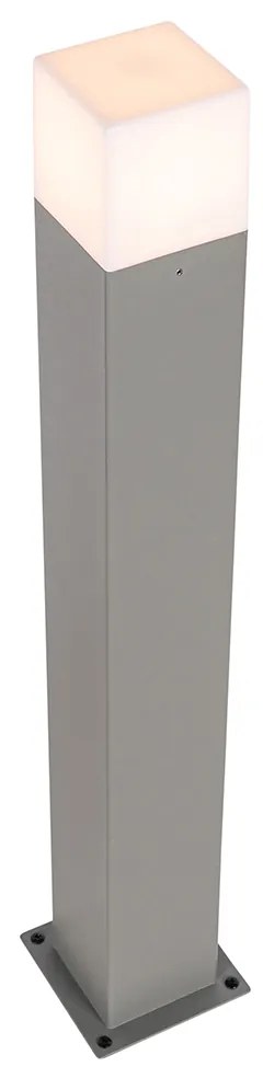 Candeeiro de pé exterior moderno cinzento 70 cm IP44 - Denmark Moderno