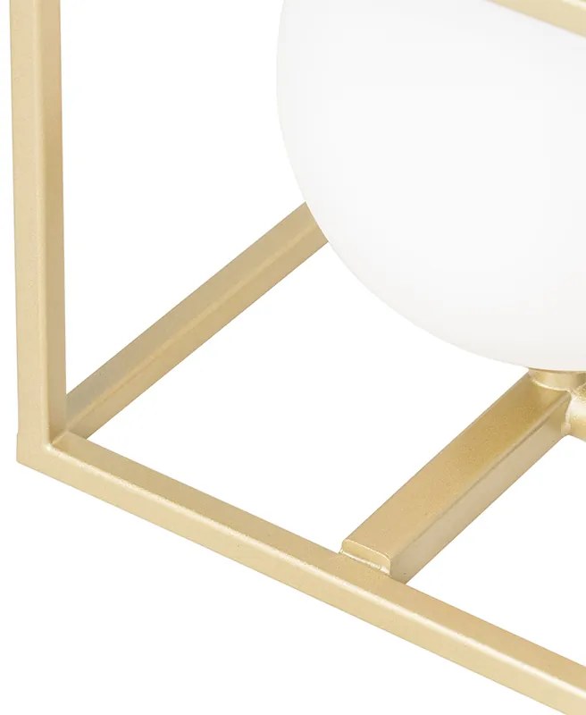 Candeeiro de mesa design dourado branco - ANIEK Design