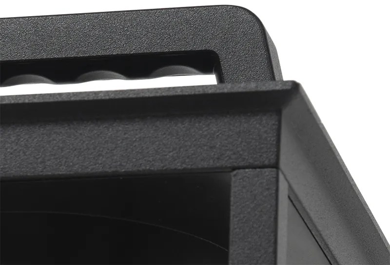 Candeeiro de mesa moderno preto recarregável LED - DENLU Moderno