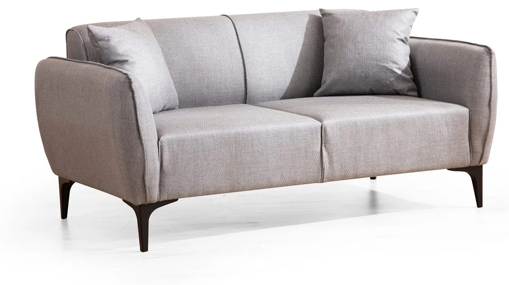 Sofá de 2 Lugares Belissimo – Cinzento – 160x67x95 cm