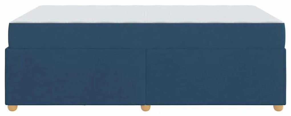 Estrutura de cama com colchão Outros Azul 120 x 200 cm tecido