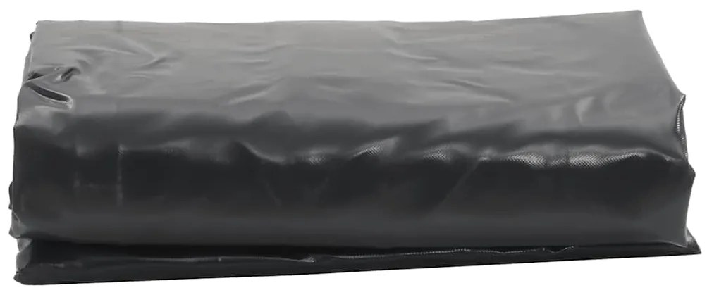 Lona 1x2,5 m 650 g/m² preto