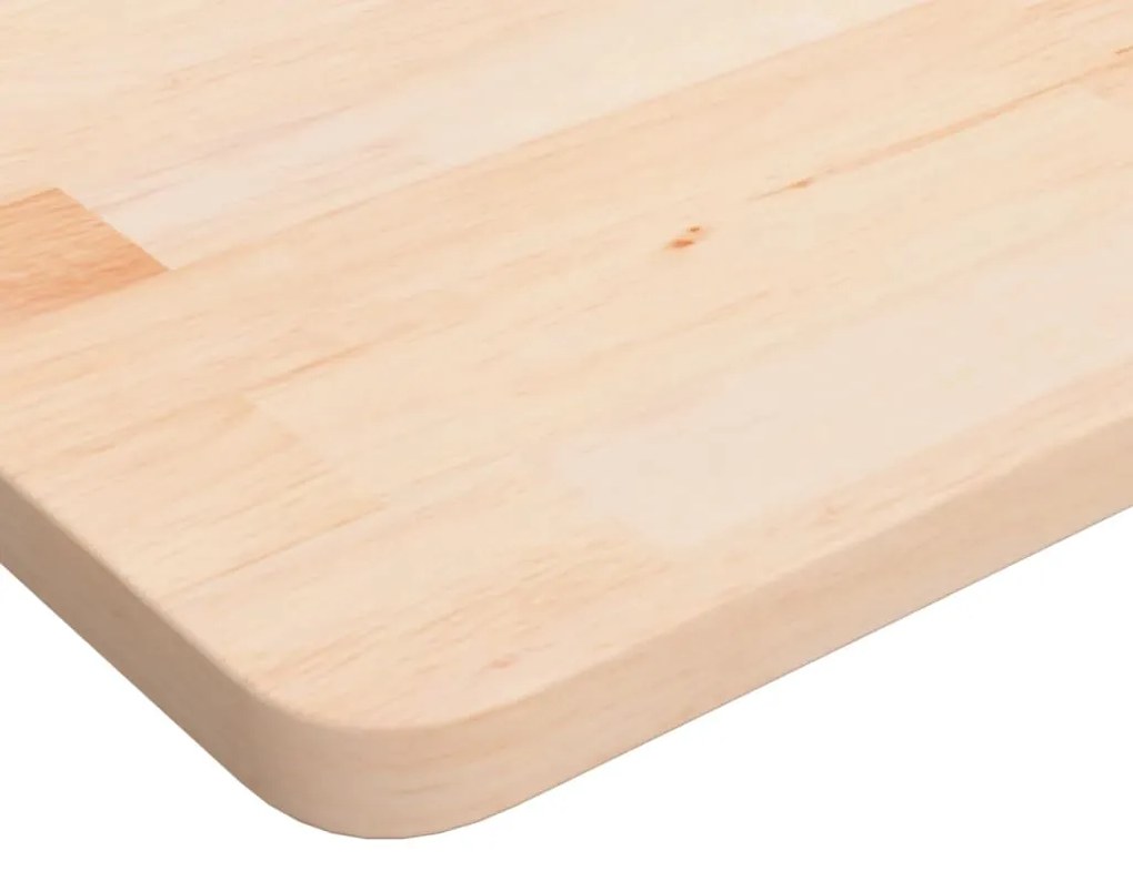 Tampo de mesa quadrado 90x90x2,5 cm carvalho maciço não tratado