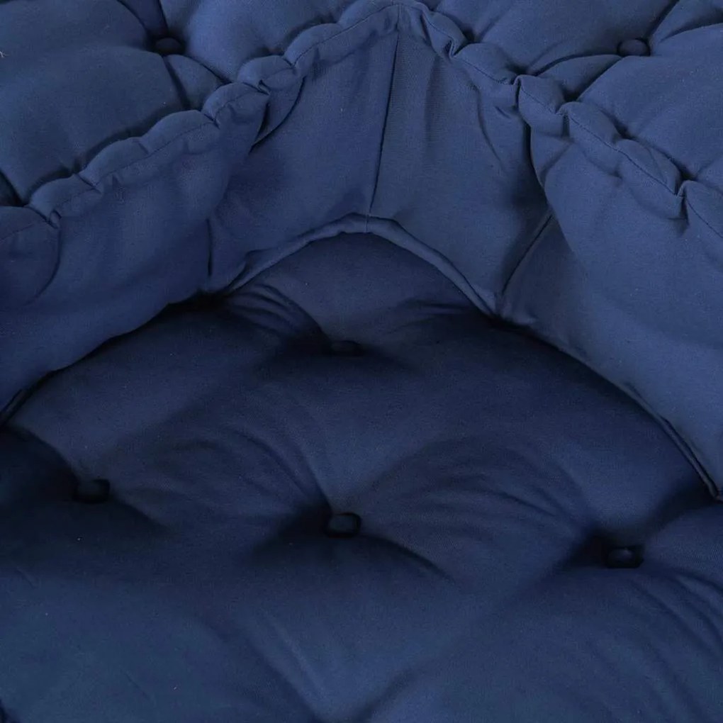 Puff Modular Índigo 70x70x54 Tecido