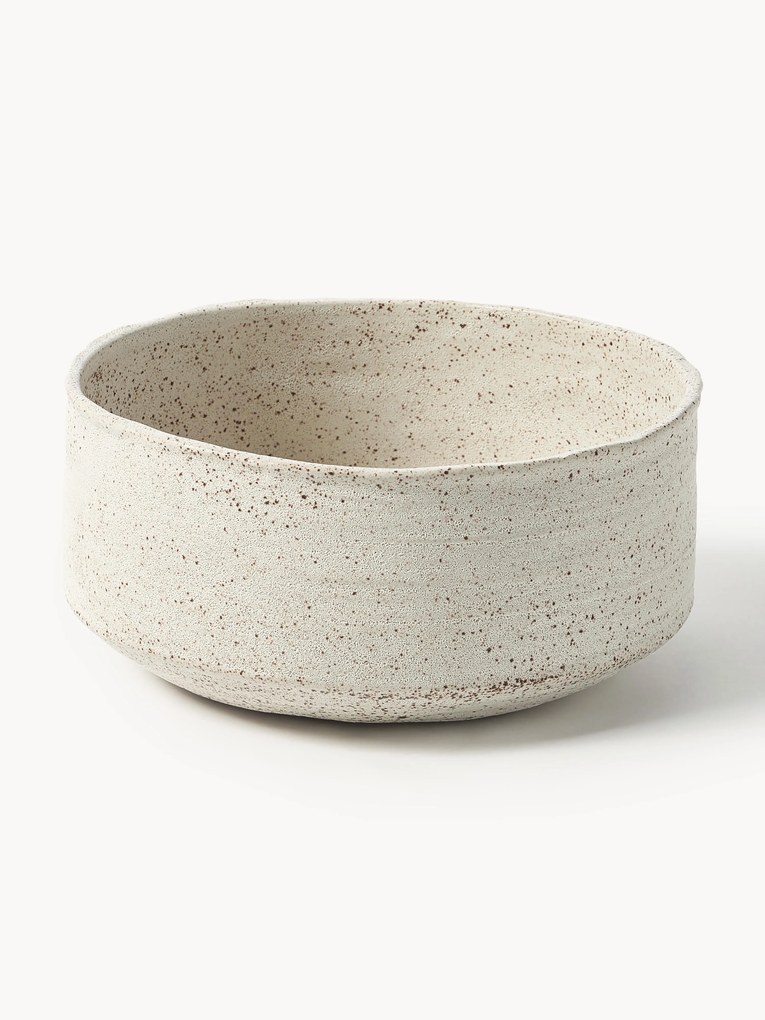 Taça decorativa Kamo, com superfície áspera, Alt 12 cm