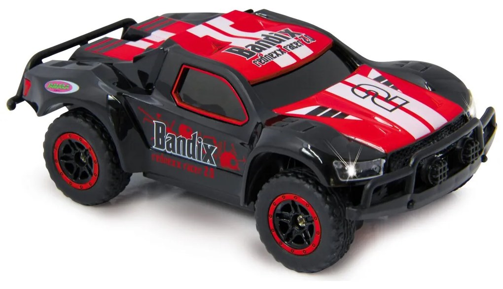 Carro Telecomandado Bandix Rednexx 2.0 Monstertruck 4WD 2,4GHz with Light Preto + Vermelho