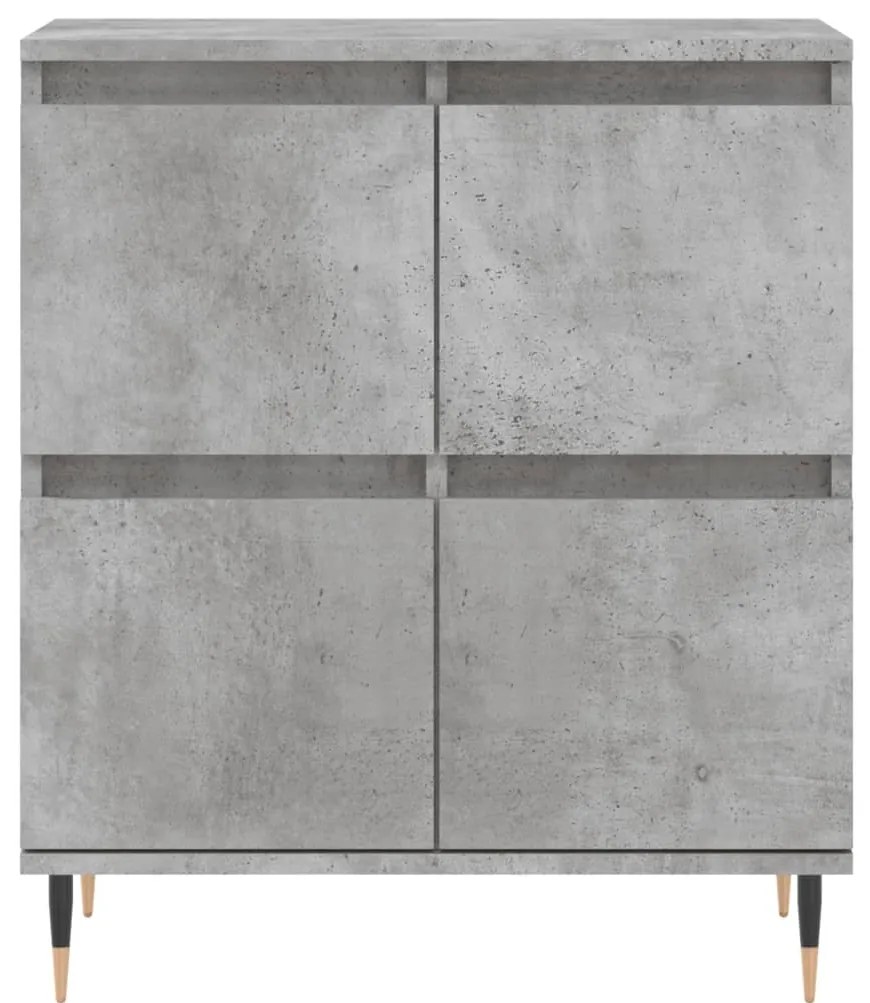 Aparador 60x35x70 cm derivados de madeira cinzento cimento