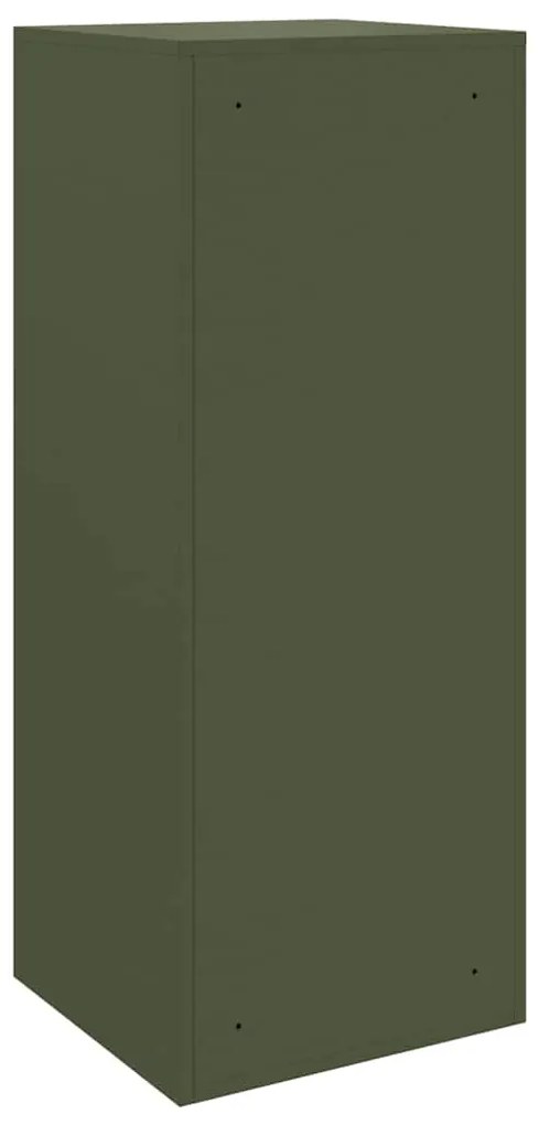 Caixa para entrega de pacotes Verde-oliva 41 x 38 x 103 cm Aço