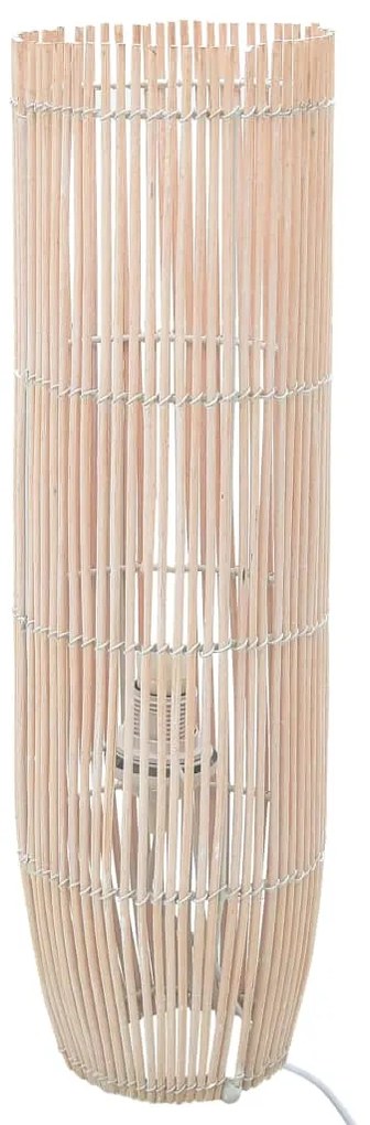vidaXL Candeeiro de pé 61 cm E27 salgueiro branco