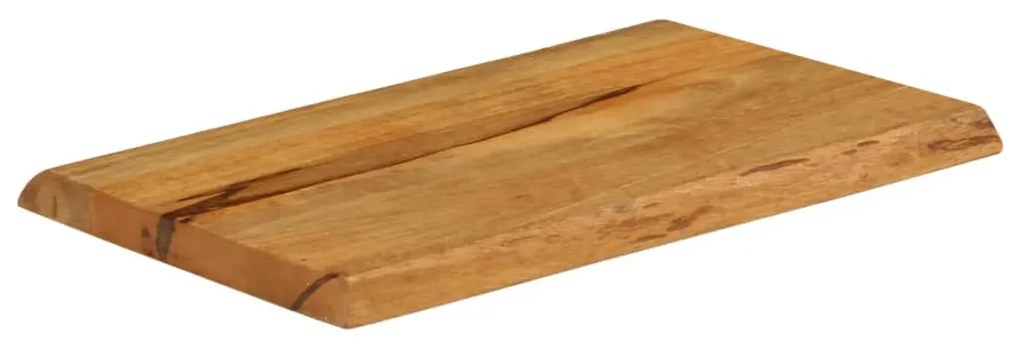 Tampo de mesa c/ borda viva 50x40x2,5 cm mangueira maciça
