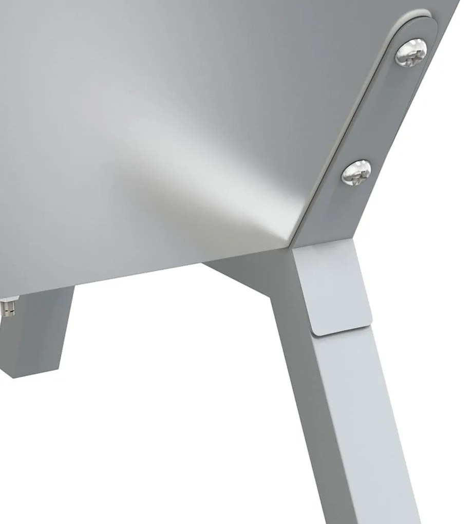 Conjunto de grelhador automático e tabuleiro aço inoxidável