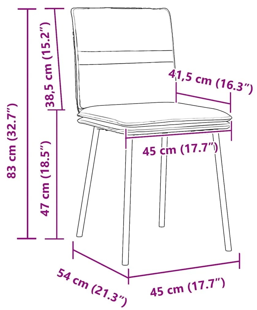 Cadeiras de jantar 2 pcs veludo cinzento-claro