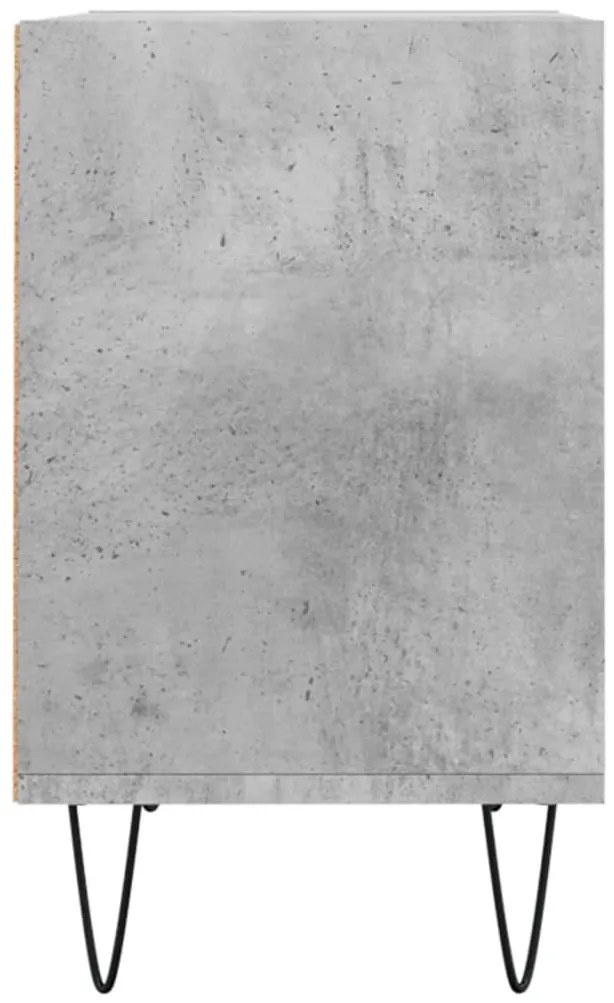 Móvel de TV 69,5x30x50 cm derivados de madeira cinzento cimento