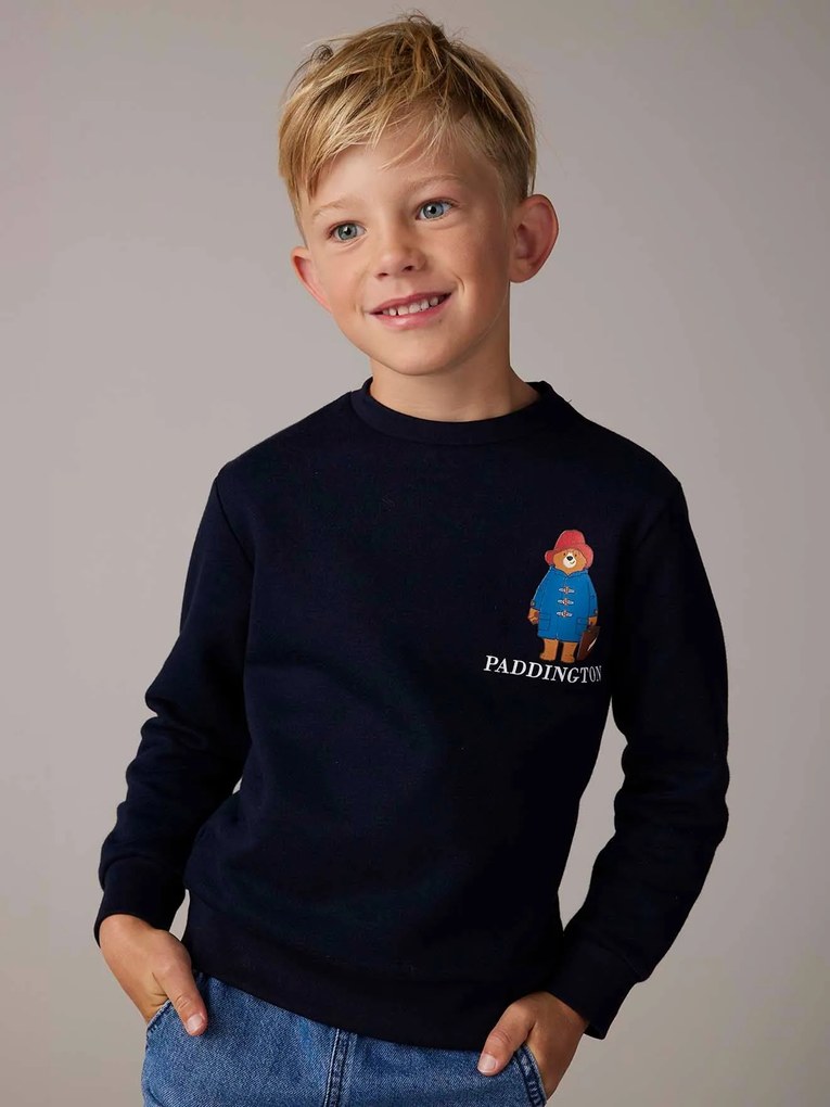 Sweat com urso Paddington® azul-noite