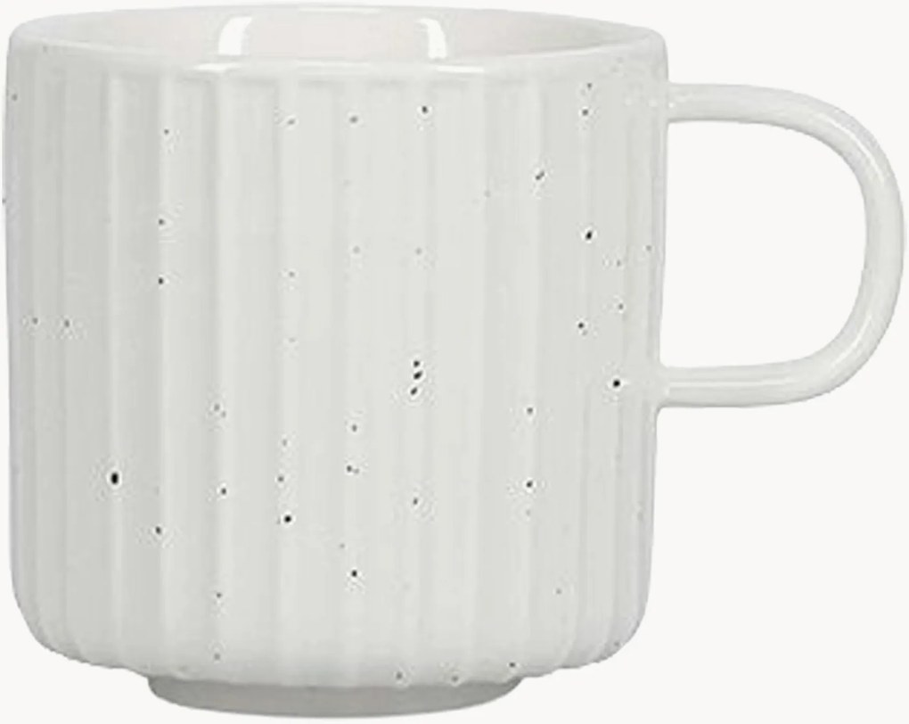 Canecas em New Bone China Ora Gloss, conjunto de 4
