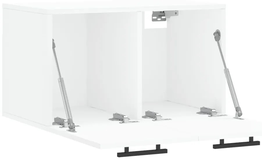 Armário de parede 60x36,5x35 cm derivados de madeira branco