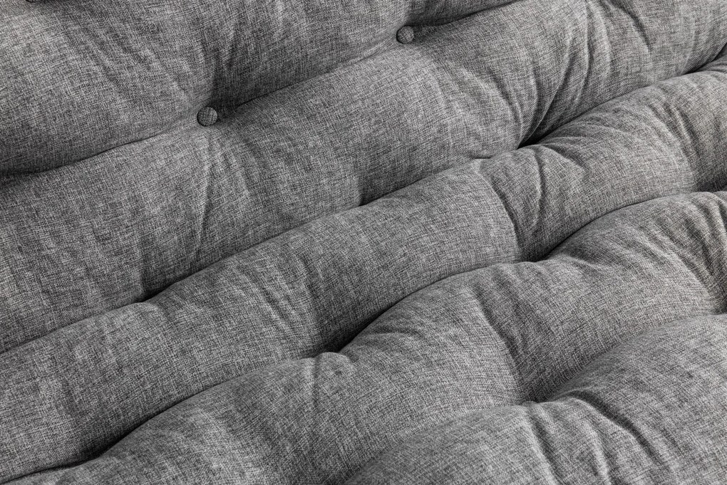 Sofá-cama de 3 Lugares Saki – Cinzento Claro – 185x82x92 cm
