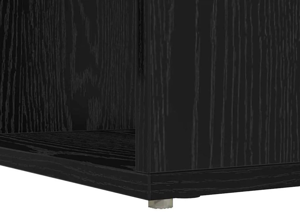 Secretária de canto Carvalho preto 101,5 x 149,5 x 149,5 cm