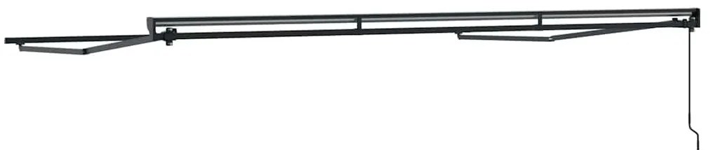 Toldo Manual Manual Antracite 4,5 × 3 m