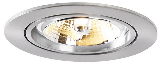 Foco embutido moderno alumínio AR70 - Cisco