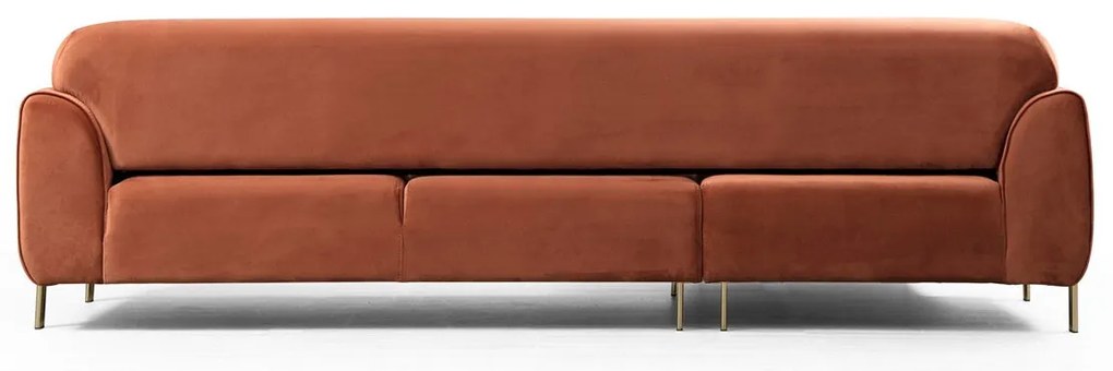Sofá-Cama de Canto Image Corner – Canela – 287 x 169 cm
