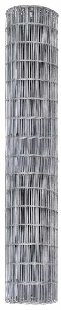 Cerca Euro 1,5x10 m Aço Galvanizado