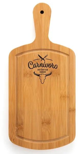 Tábua de Corte Quid Carnivoro Bambu (35 X 16 X 2 cm)