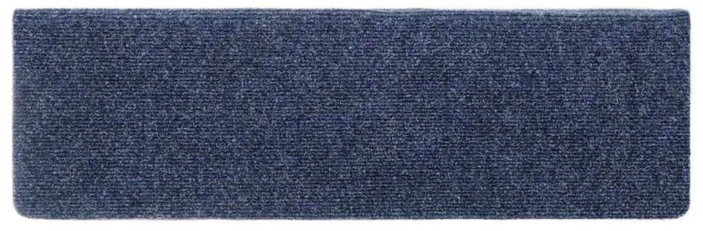 Tapetes de escada 5 pcs 65x21x4 cm tecido agulhado antracite