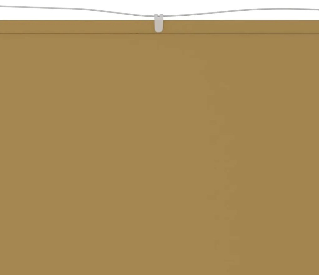 Toldo vertical 60x800 cm tecido oxford bege