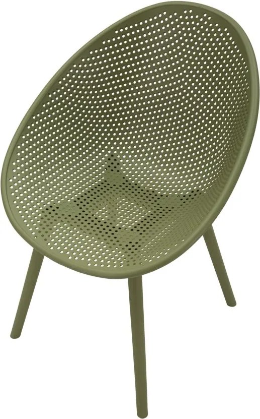 CONJUNTO DE 2 CADEIRAS IBIZA 59X59X83 CM (ALTURA DO ASSENTO 45 CM) VERDE