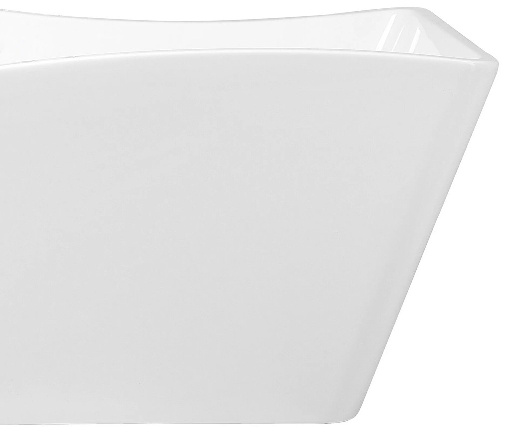 Banheira autónoma em acrílico branco 170 x 78 cm MARAVILLA Beliani