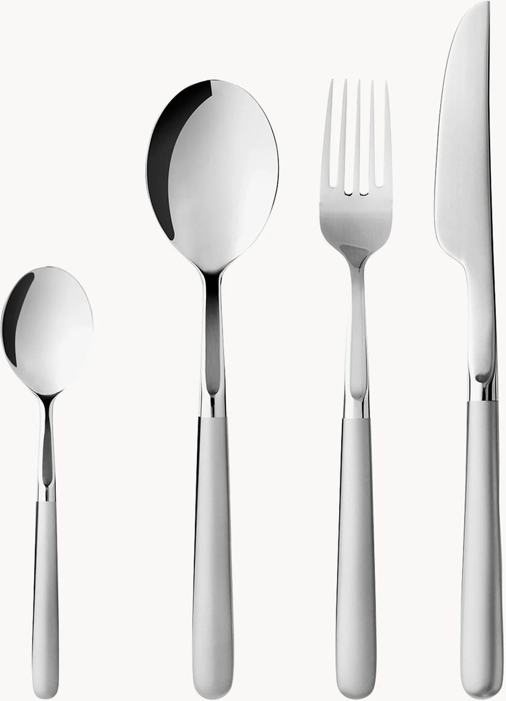 Conjunto de talheres em aço inoxidável Ehra, 4 pessoas, conjunto de 16