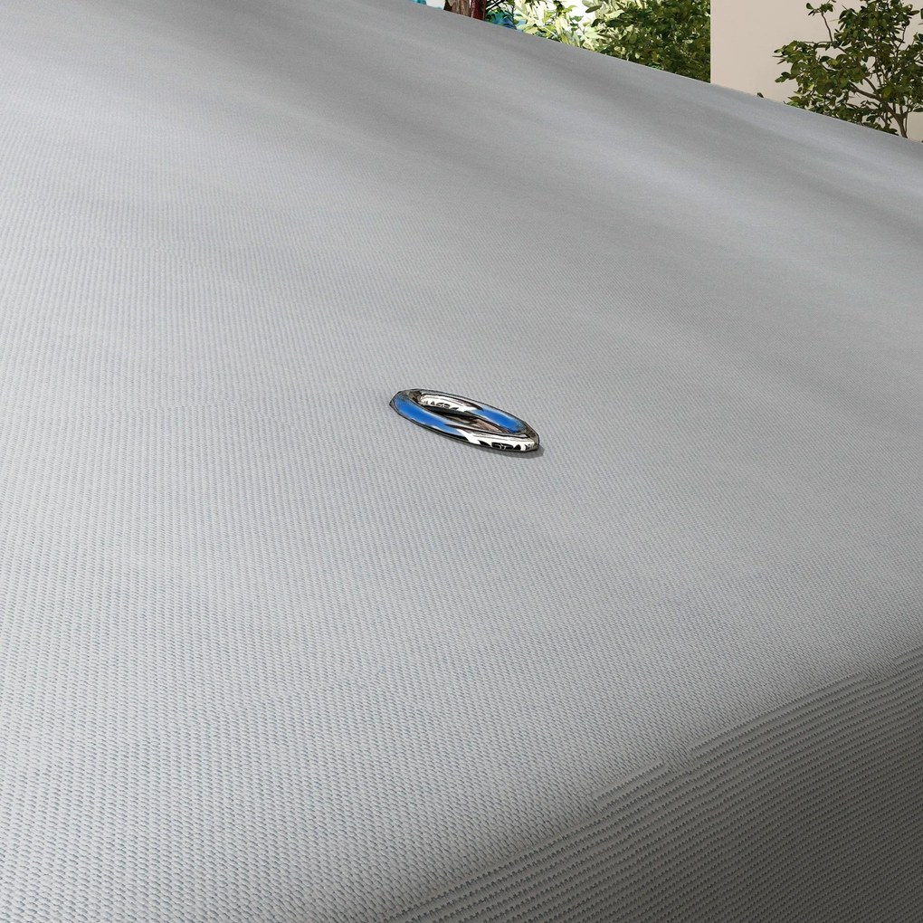 Toldo de Substituição para Pérgola 300x300 cm Teto de Substituição par