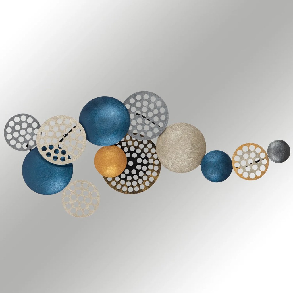 Acessório Decorativo de Parede Bronte – Multicolor – 90 x 8 x 42 cm