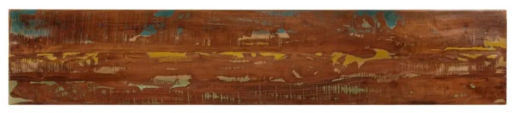 vidaXL Tampo de mesa retangular 160x40x2,5cm madeira recuperada maciça