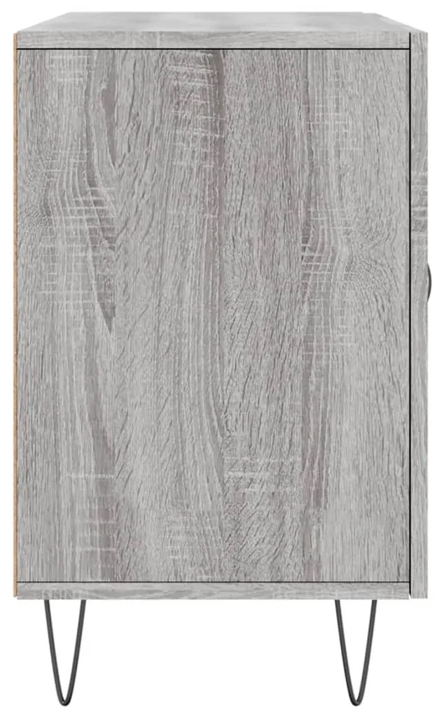 Aparador 100x36x60 cm derivados de madeira cinzento sonoma