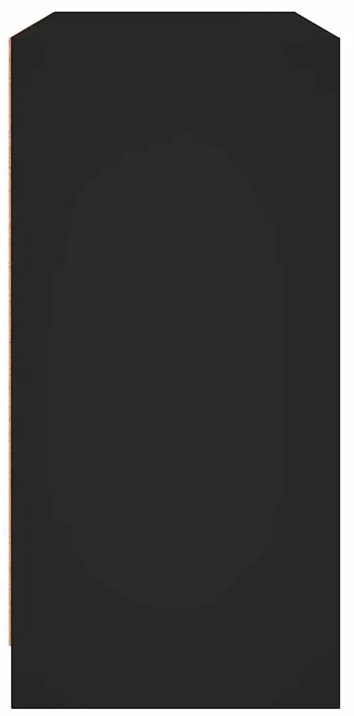Aparador 102x37x75,5 cm derivados de madeira preto