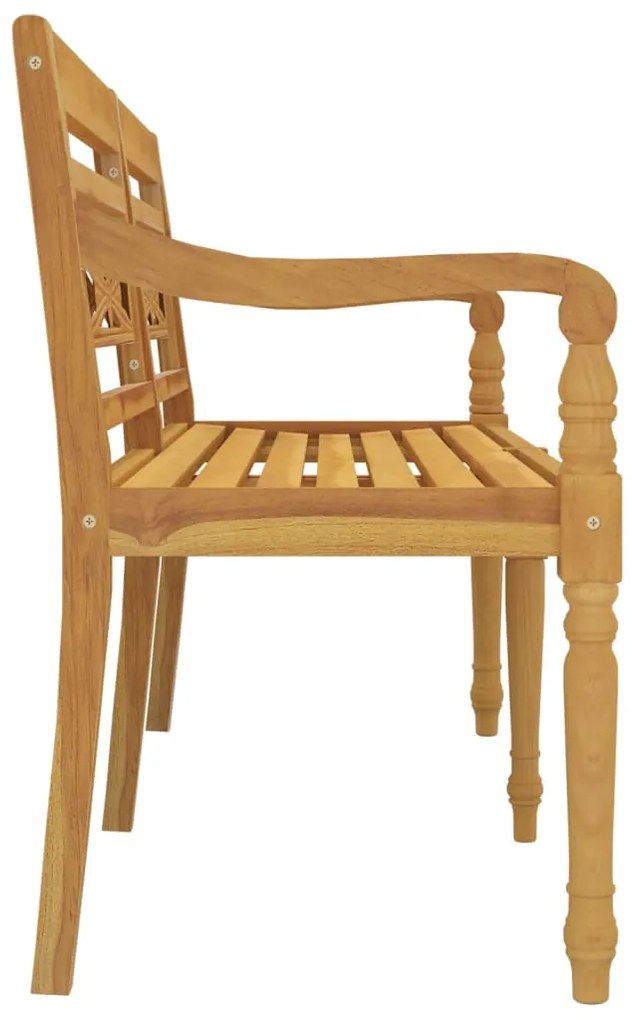 Banco Batávia 150 cm madeira de teca maciça