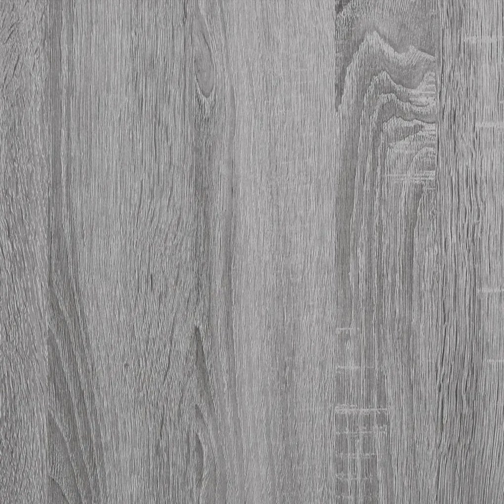 Sapateira 80x35,5x180 cm derivados de madeira cinzento sonoma
