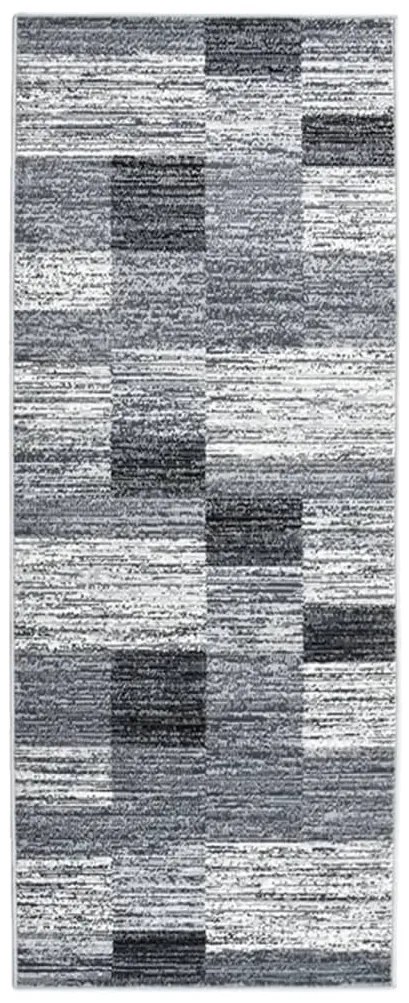vidaXL Passadeira 80x200 cm polipropileno cinzento